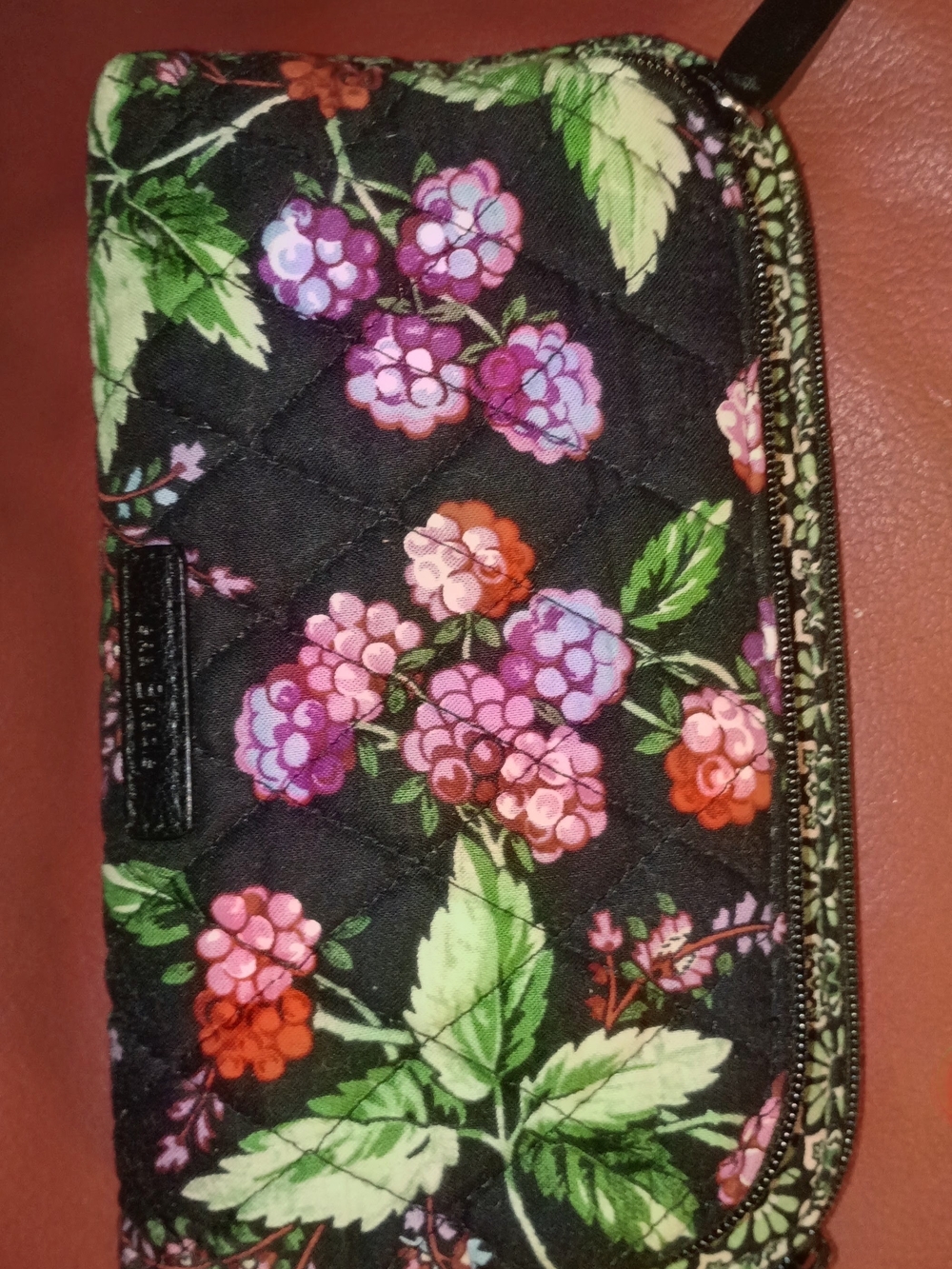 Vera Bradley Quilted Wristlet Wallet